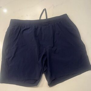 Bearbottom Men's Navy Blue Shorts XL 5.5 inch inseam